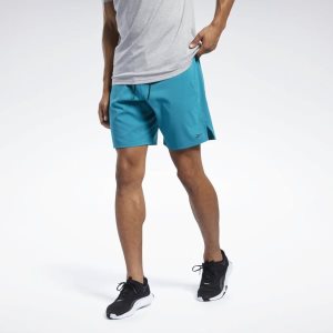 Reebok Epic Kurze Hose Herren - Türkis - DE 396-ZSI